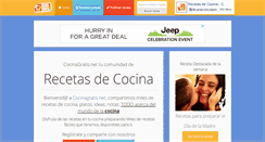 Desktop Screenshot of cocinagratis.net